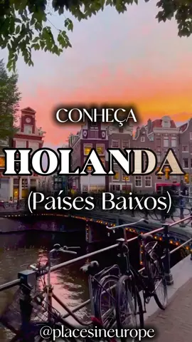 Explorando a serenidade e o encanto singular dos Países Baixos 🇳🇱✨ Entre canais pitorescos, arquitetura histórica e paisagens que inspiram, a Holanda revela sua beleza em cada detalhe. 🌷🚲 #Holanda #PaísesBaixos #ViagemEuropa #TurismoCultural #fy    