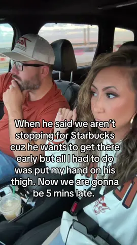 It’s the little things that get you what you want ladies.  #passengerprincess #husbandwife #husbandsbelike #marriagehumor #marriedlife 