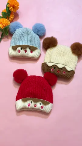 Mũ len cho bé siêu xinh #xuhuong #quầnáotrẻem #mũ #mũlen #sữa_rô 