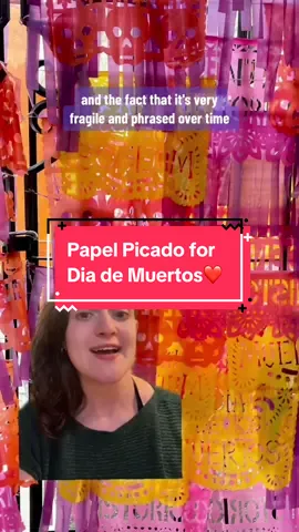 One of the most beautiful ornamental traditions, that combines history of Indigenous Mexico, Spain, China, and even Moorish culture…Here’s a video from an expert on the Indigenous history:  @Isabella Segalovich  I hope everyone had a blessed Día de Muertos ❤️ #díademuertos #diadelosmuertos #papelpicado #mexico #folkart