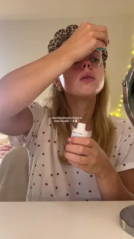 about a week into using this routine slowly think i’m starting to see a difference in my skin🧖🏼‍♀️✨🍂 @medicube global  @MEDIHEAL @anua_global  @The INKEY List  @Aveeno  @SKin by Revolution  #skincare#breakout#morning#glowyskin#glassskin