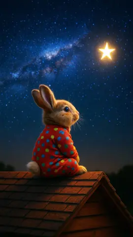 This wonderful day is coming to an end. Don't regret it, say goodbye and let it go, tomorrow will be a new, even better day! #bunny #star #goodnight 