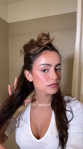Love it tho 🫶🏼😁 #blowout #hairtok 