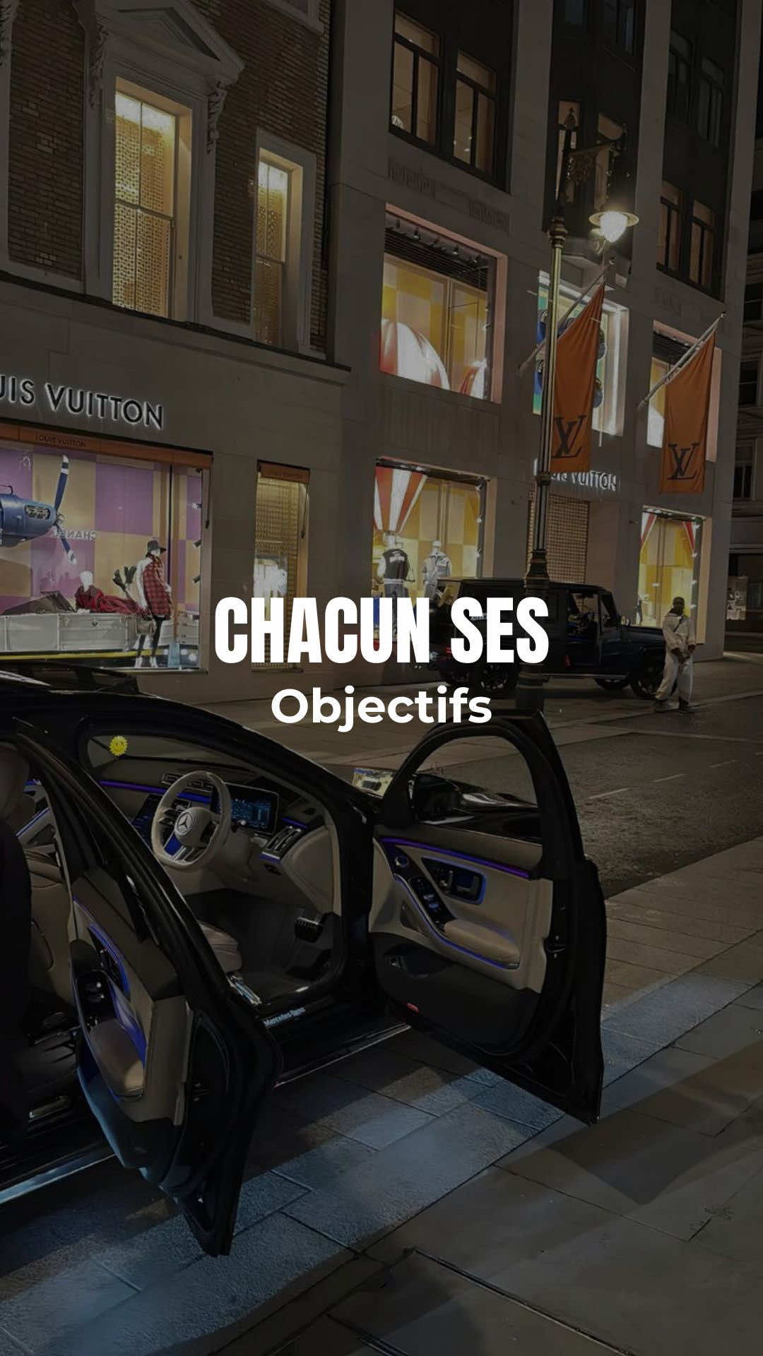 Chacun ses objectifs