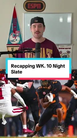 November is off to an INSANE start #cfb #tennessee #rockytop #oklahoma #fyp 