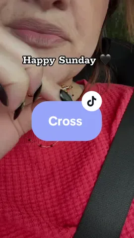 Fav necklace 🥹 #fashion #accessories #necklace #cross #christiantiktok 