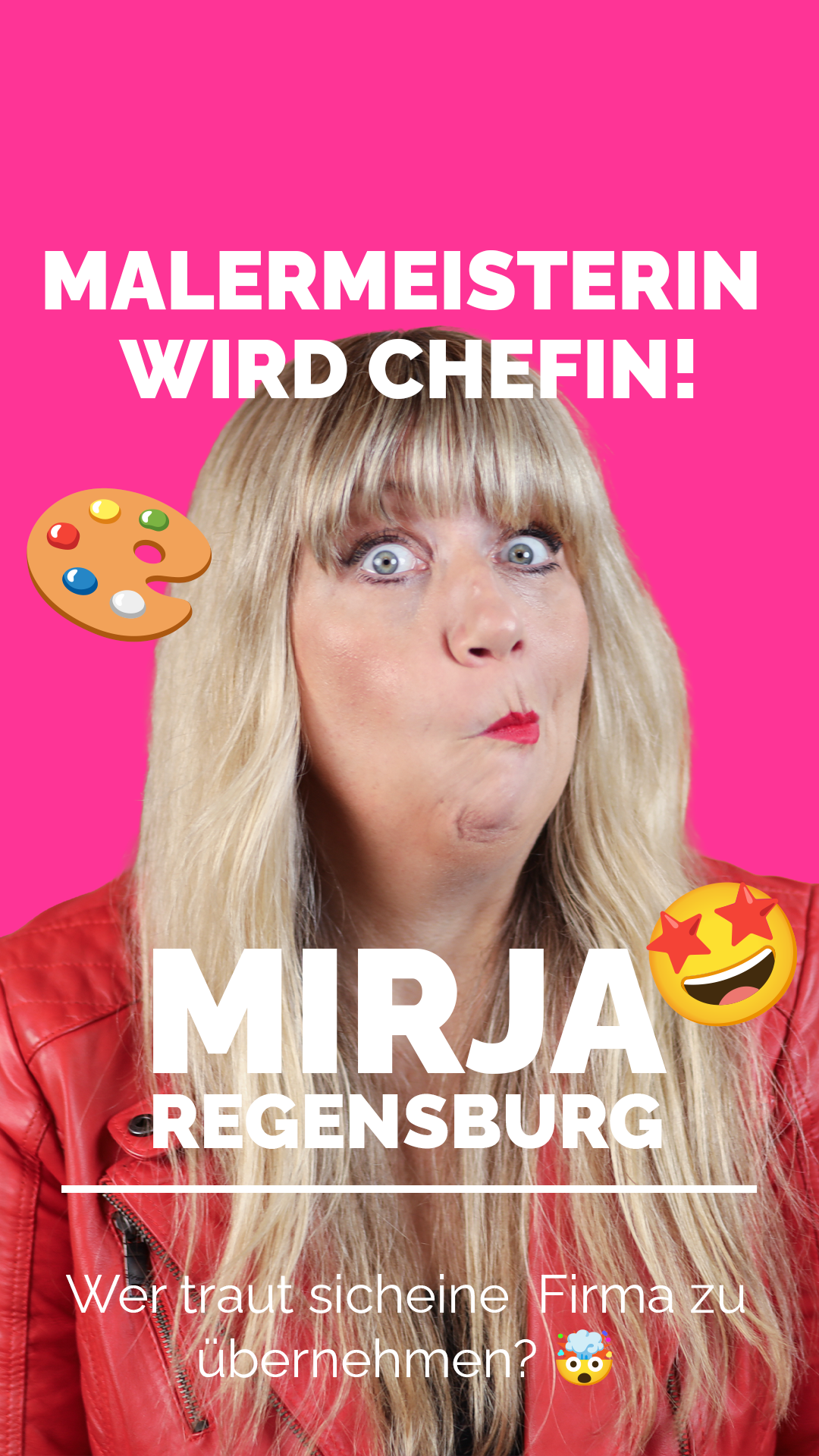 Wer traut sich, den Meistertitel zu machen und dann die Firma zu übernehmen? 🤯 Ich habe eine Nachricht von einer jungen Frau bekommen, die den Meistertitel im Malerhandwerk abgeschlossen hat und sich dann eine eigene Firma gekauft hat! Das ist doch mega geil! 🤩 Das Publikum ist begeistert! Ich musste nur kurz nachfragen, wie man sich das mit dem Firmenkauf eigentlich vorstellen muss... (Stand die bei Ebay-Kleinanzeigen? 😉) Riesiger Applaus für unsere Malermeisterin aus Fallersleben! 👏 #ComedyDeutsch #StandupComedy #HumorImHandwerk #Malermeisterin #FrauenImHandwerk #Meistertitel #EbayKleinanzeigenWitz #LachenIstGesund