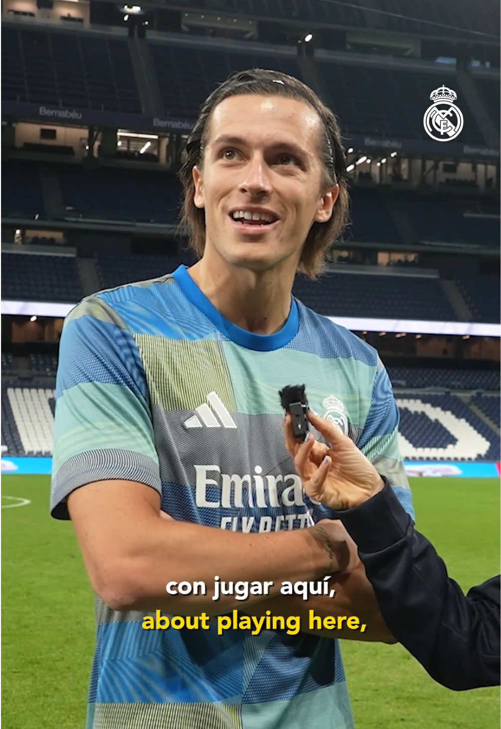 🤩 Carreras after his first Real Madrid goal! #RealMadrid #RealMadridValencia #Carreras 