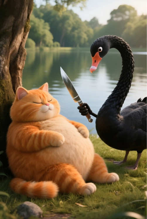 #cartoon #cutecat #fatorangecat 