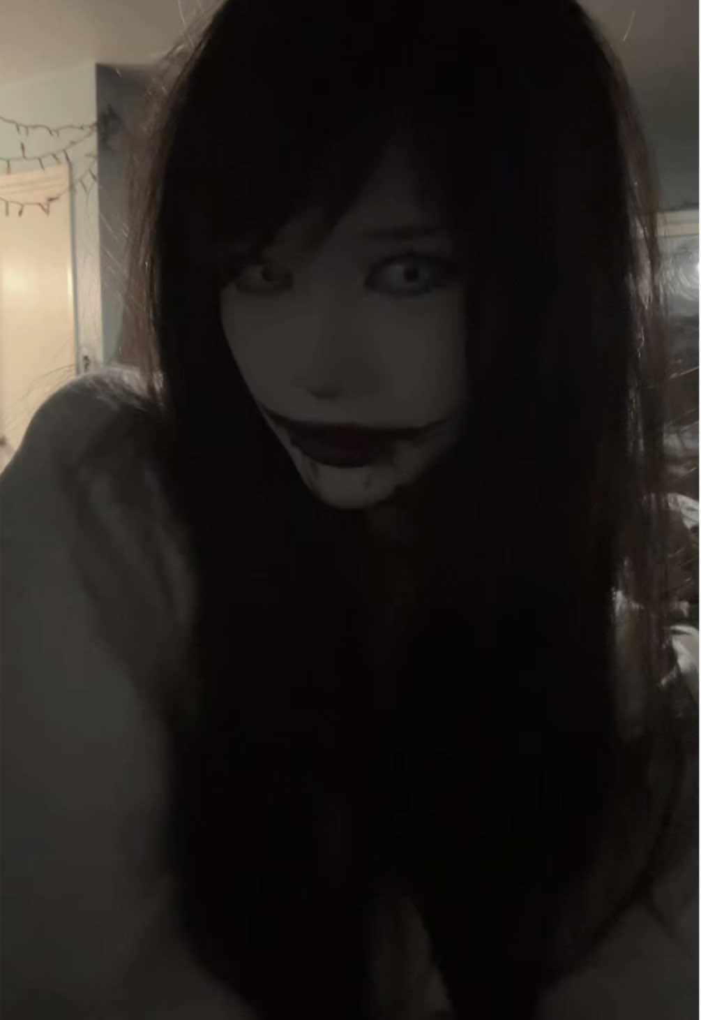 LINK IN BIO for discounts on eye contacts. Contacts used: “Zombie Curse” by Eyevos! #jeffthekiller 