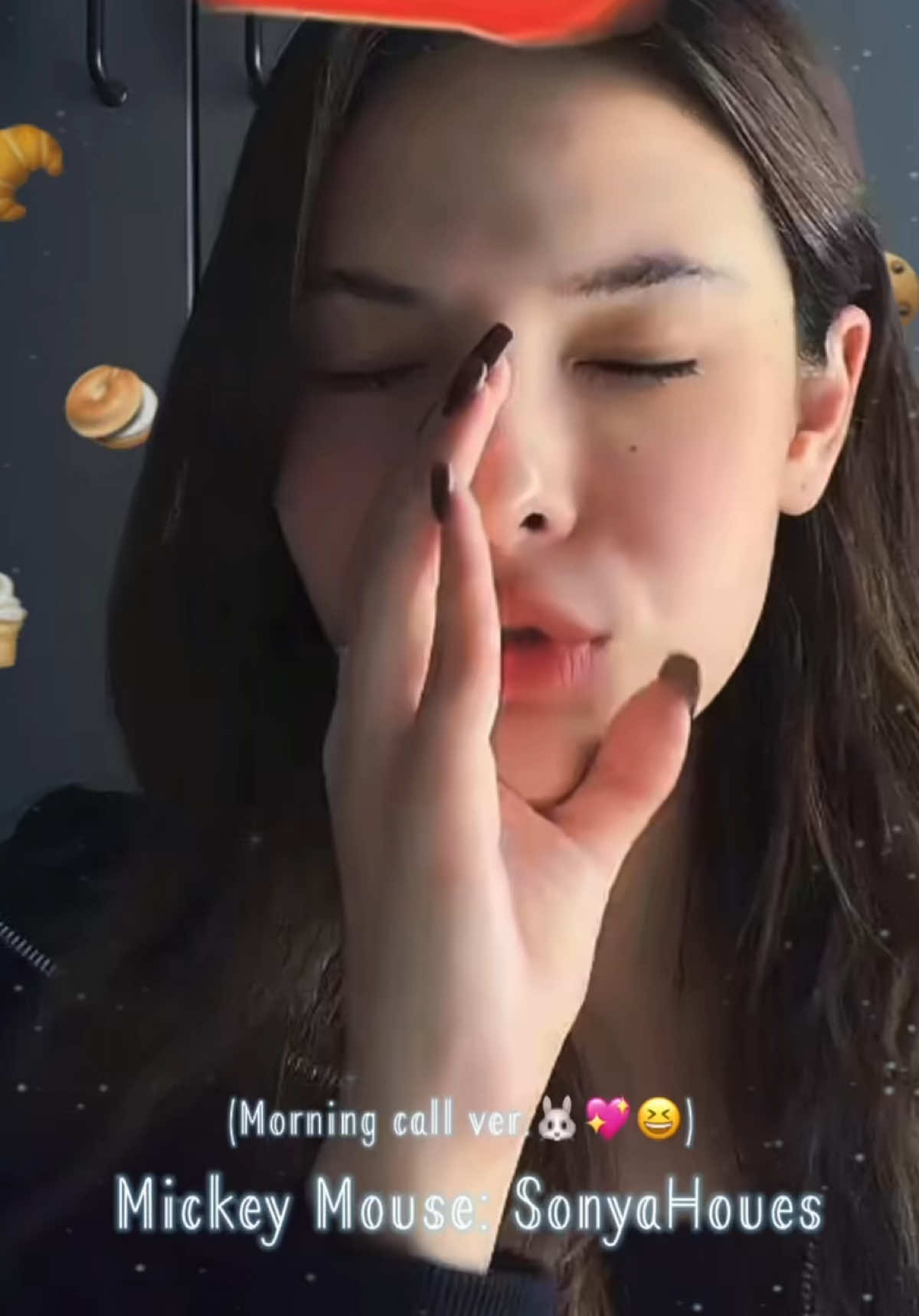 Ok, that’s my new morning call⏰🐰 Mickey Mouse Sonyahouse🤓🤚🏻 #ลูกหมีซอนญ่า #LMSY #thaigl #sonyasarann #sonyasaranphat 