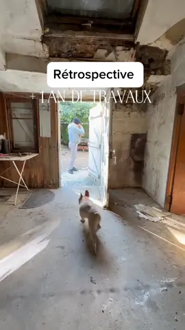 Recap 1 an de travaux 🚧 AVANT/APRÉS le résultat est dingue non ? #reno #renovation #travaux #transformation 