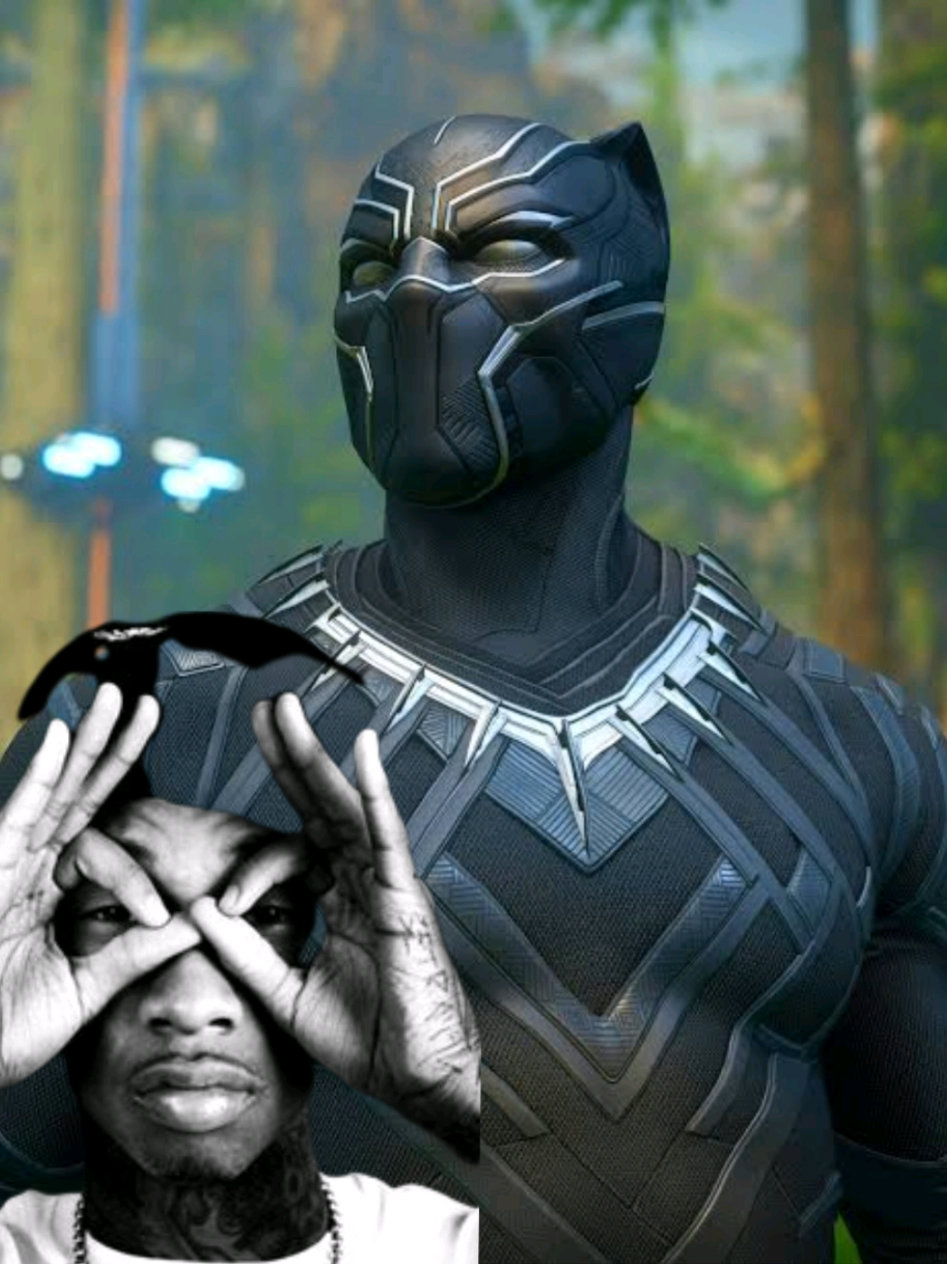 A Doodle A Day ...DAY 147! 👊😎 Piece 9 CIVIL WAR! 🦸🕷️ Drawing BLACK PANTHER 🐈‍⬛ ...To TYGA??? 🫠🤔 #fyp #artistsoftiktok #sketch #avengers #blackpanther 