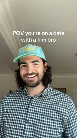 he covers his eyes during scary scenes btw 