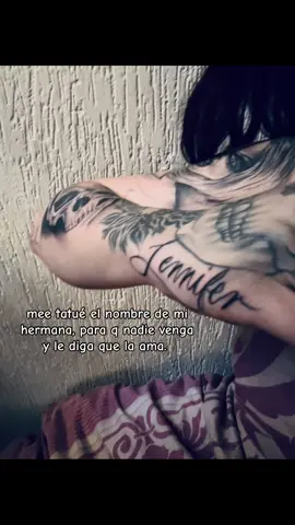 te amo #santamuerte #hermana #tatuadas #viral #aradiademon 