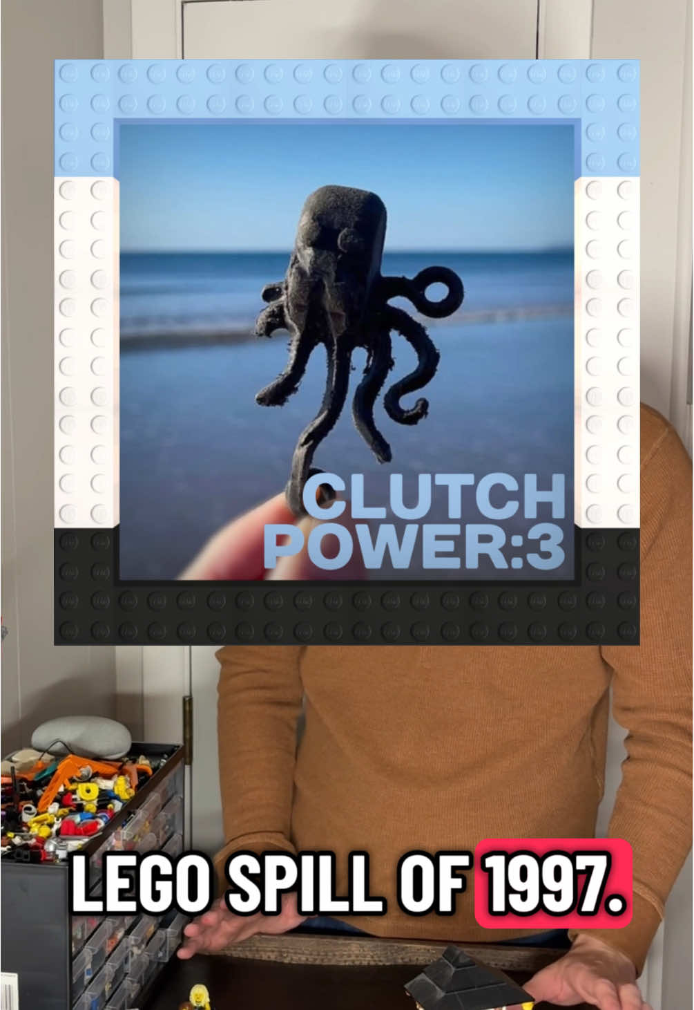 episode 3: the great LEGO spill of 1997. out tomorrow at noon! link in bio #legotok #lego #podcast 