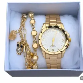 11.11 Relógio Feminino Lindo Moda Conjunto Com Pulseira Presente Original  #tiktok #fyp #relogio #mulher #viralshorts 