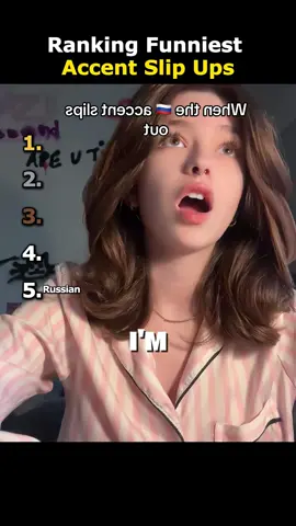 Ranking Funniest Accent Slip Ups😂🩷 #ranking #accent #slip #goviral #fyp 