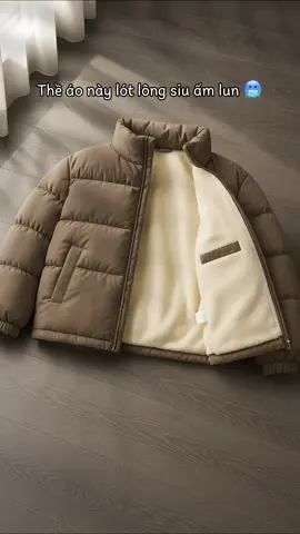 Áo Khoác Phao Lót Lông Cừu FOX #aokhoac #aokhoacphao #aokhoaclotlong #xuhuong 