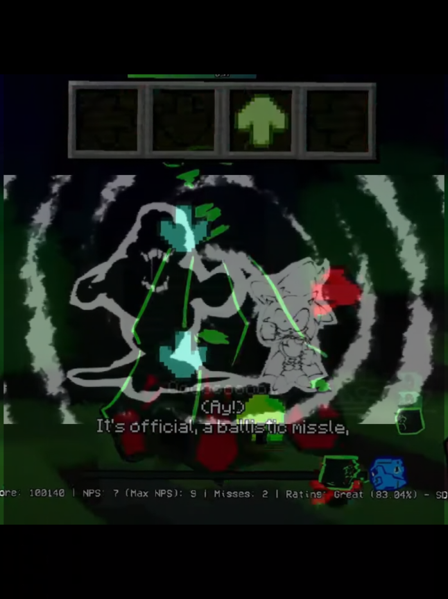 this is pretty cool isn't it  #fyp #selfpace #sonicoc #creeper #fnf 