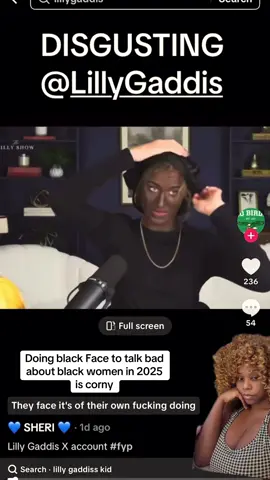 #greenscreenvideo Doing Black Face to talk down on Black women in 2025 is so played out #BlackTikTok #obsessed #fyp #viral 