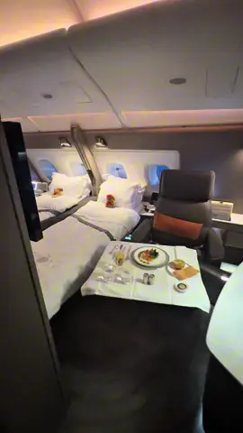 Appetizer in Singapore Suites  #flight #firstclass #travel #singaporeairlines 