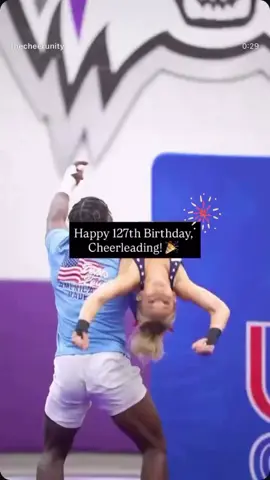 Happy 127th Birthday, Cheerleading! 🎉 On November 2nd, 1898, University of Minnesota student Johnny Campbell led the first organized crowd cheer, marking the moment cheerleading was born. 📣 From college sidelines to a global sport recognized by the International Olympic Committee, cheerleading has grown into a discipline that combines athleticism, teamwork and spirit. 127 years later, that same energy still echoes every time a team takes the floor. 💙 📸 nickprak  #cheerleading #cheerhistory #cheerlife #cheercommunity #cheerunity 