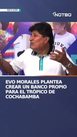 Evo Morales propone crear un banco propio para el Trópico de Cochabamba, destacando que la zona es la más exportadora y busca fortalecer su economía con una entidad financiera regional. #evomorales #EdmanLara #paratiiiiiiiiiiiiiiiiiiiiiiiiiiiiiii #Notbo #bartolinas 