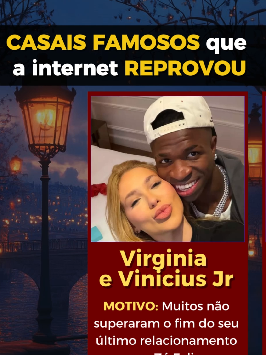 Casais famosos que a internet reprovou  #virginia #vinijr #zefelipe #famosos #casais