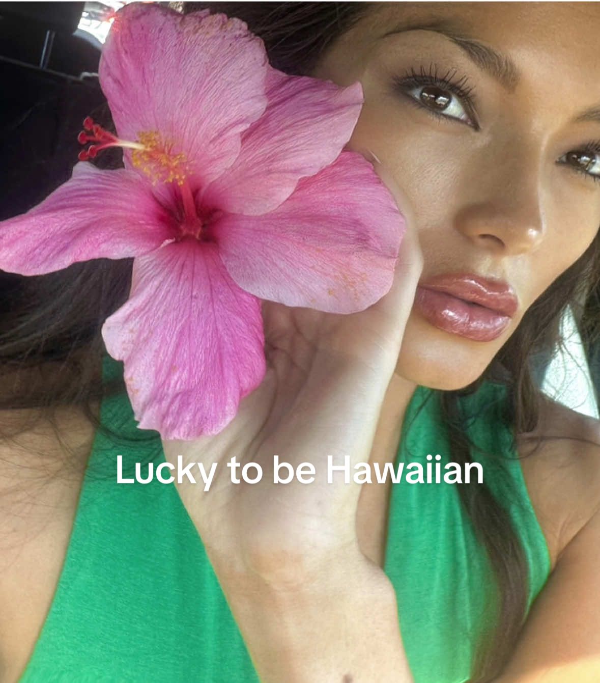 Lucky to be #hawaiian in #hawaii with my family. I love you. #Love #happy #fyp 