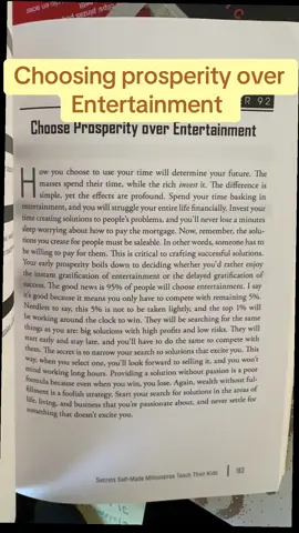 Choosing prosperity over Entertainment #SULTANTRADES #daytrading #stockoptions #trading #futurestrader