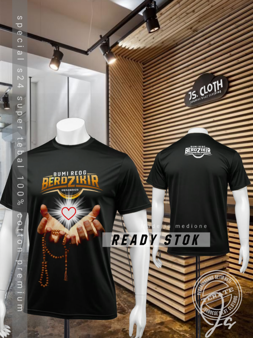 kaos BRB 2025 (bukan resmi) special kain s24 .sangat tebal 100% cotton #kaospsht #bumireogberdzikir #sablonmanual #sablonmadiun 