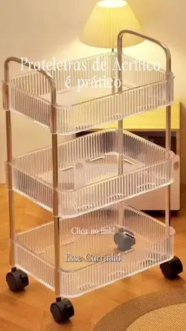 O Carrinho de Armazenamento Móvel 360° Rotativo com Prateleiras de Acrílico é prático, moderno e perfeito pra deixar tudo no lugar com estilo! LINK NO PRIMEIRO COMENTÁRIO OU COMENTA QUERO #carrinhomultiuso#carrinhoacrilico #CarrinhoDeArmazenamento360 #OrganizaçãoComEstilo 