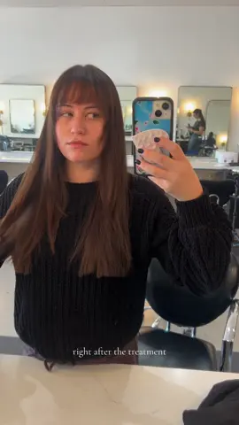 keratin treatments save me #keratintreatment #frizzyhairtips 