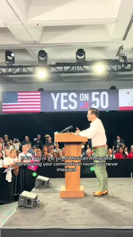 I am the son of immigrants. Showing up in spaces next to leaders of our nation. In these rooms I represent not just my family, but my community. Until my last breath i will continue to do everything I can to make my people proud and defend them. Let’s stay in the fight, we have so much more to accomplish.  Meeting @Jasmine Crockett @Karen Bass for L.A. Mayor @Gavin Newsom @Kamala Harris was not on my bingo card