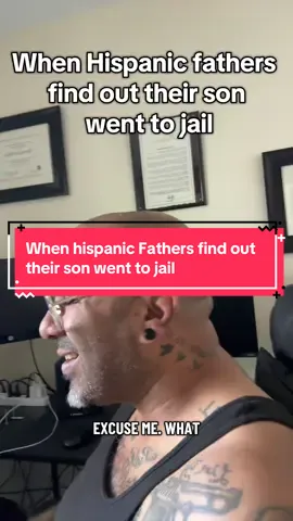 When Hispanic Fathers find out their son went to jail… My Father was a proud Mexican American who really didn’t play. Glad I had him in my life. #fyp #fypシ #prisontok #prisontiktok #humor 