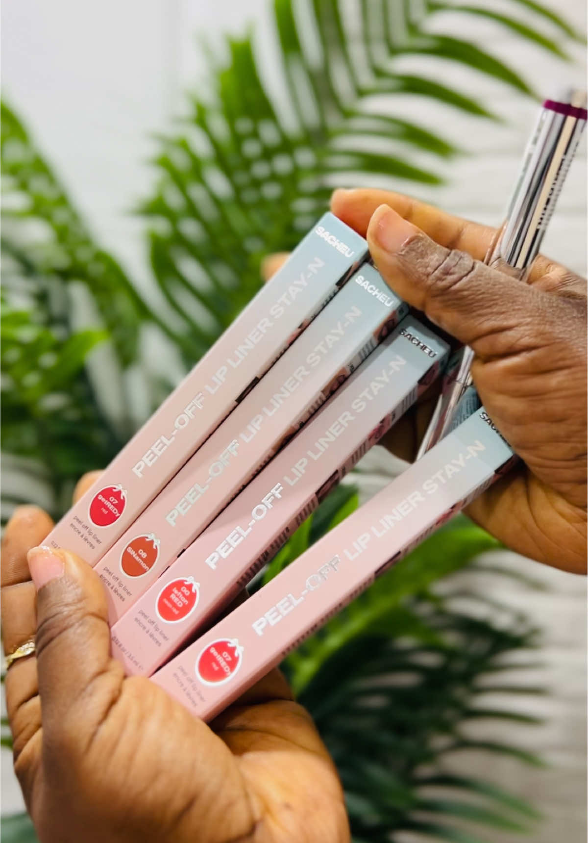 #sacheu #lipstain #lipstains #naturallymati #cheekstain @SACHEU Beauty US 