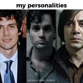 my three personalities 😁#brianmoser #antonchigurh #joegoldberg 