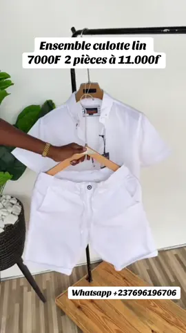 Ensemble en lin 7000f disponible en gros et en détails pour plus d’informations whatsapp :+237696196706 #camerountiktok🇨🇲 #lin #shoppinghaul #shooping #pourtoii 
