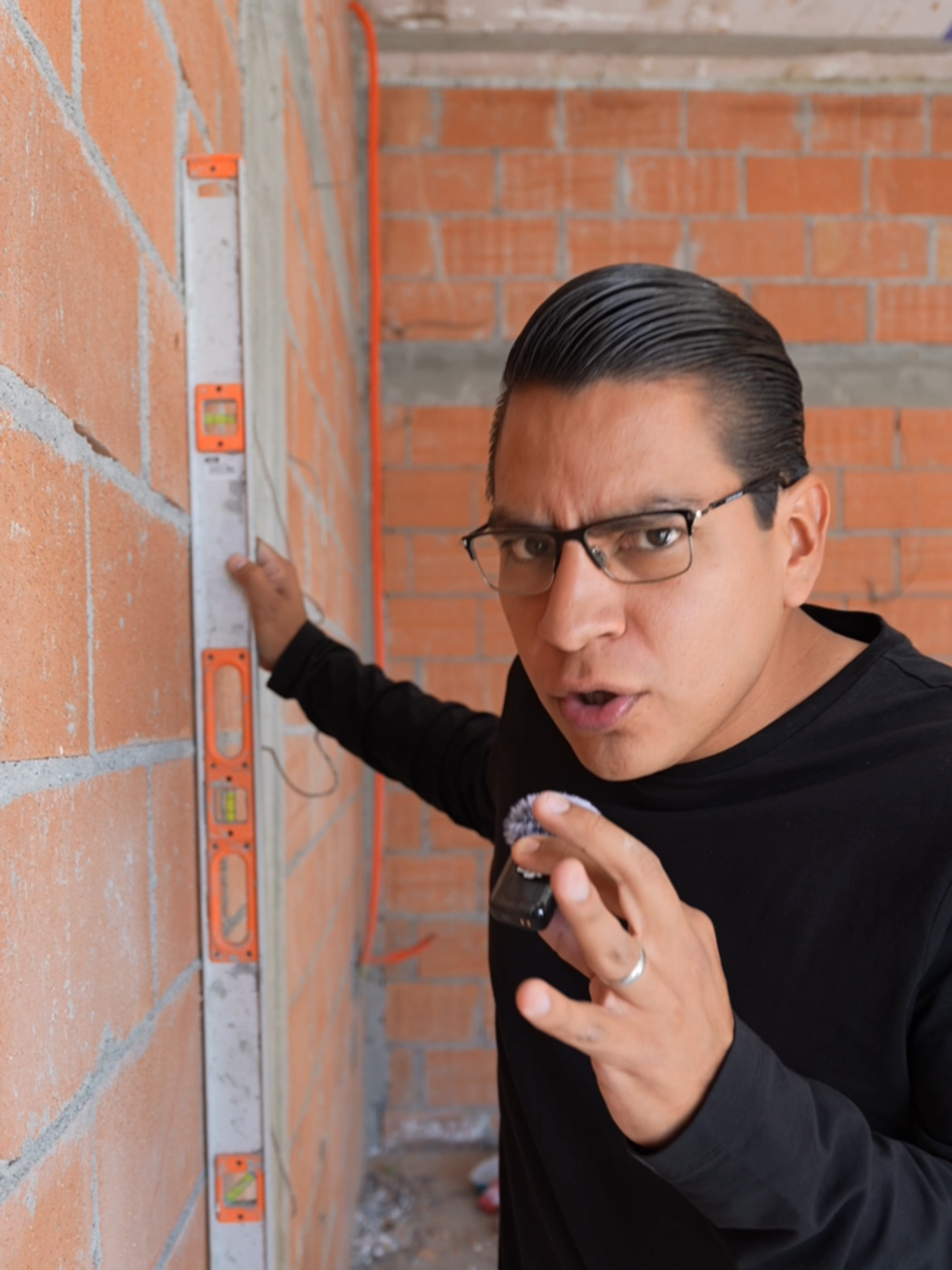 Que tan chueco puede estar un muro #juve3dstudio #viral #construccion #juve3d