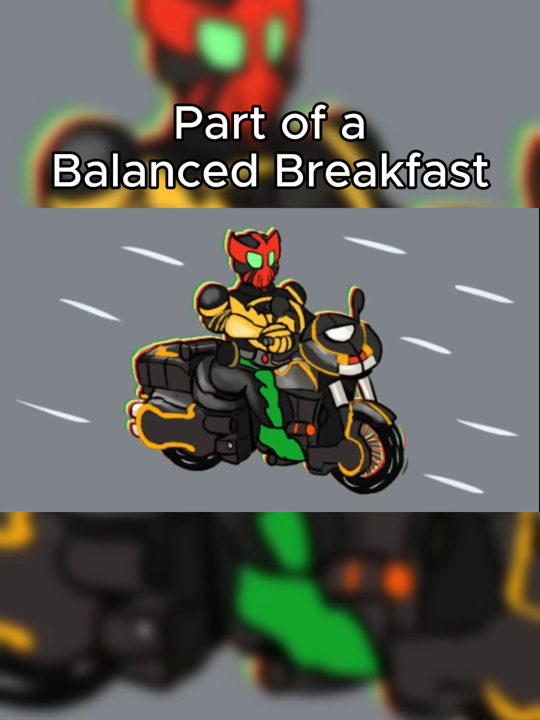 Can I just say how much I love this fandom. On a side note this is the first time I've seen someone actually make it as a cereal. #tokusatsu #supersentai #kamenrider #henshin #kamenriderooo