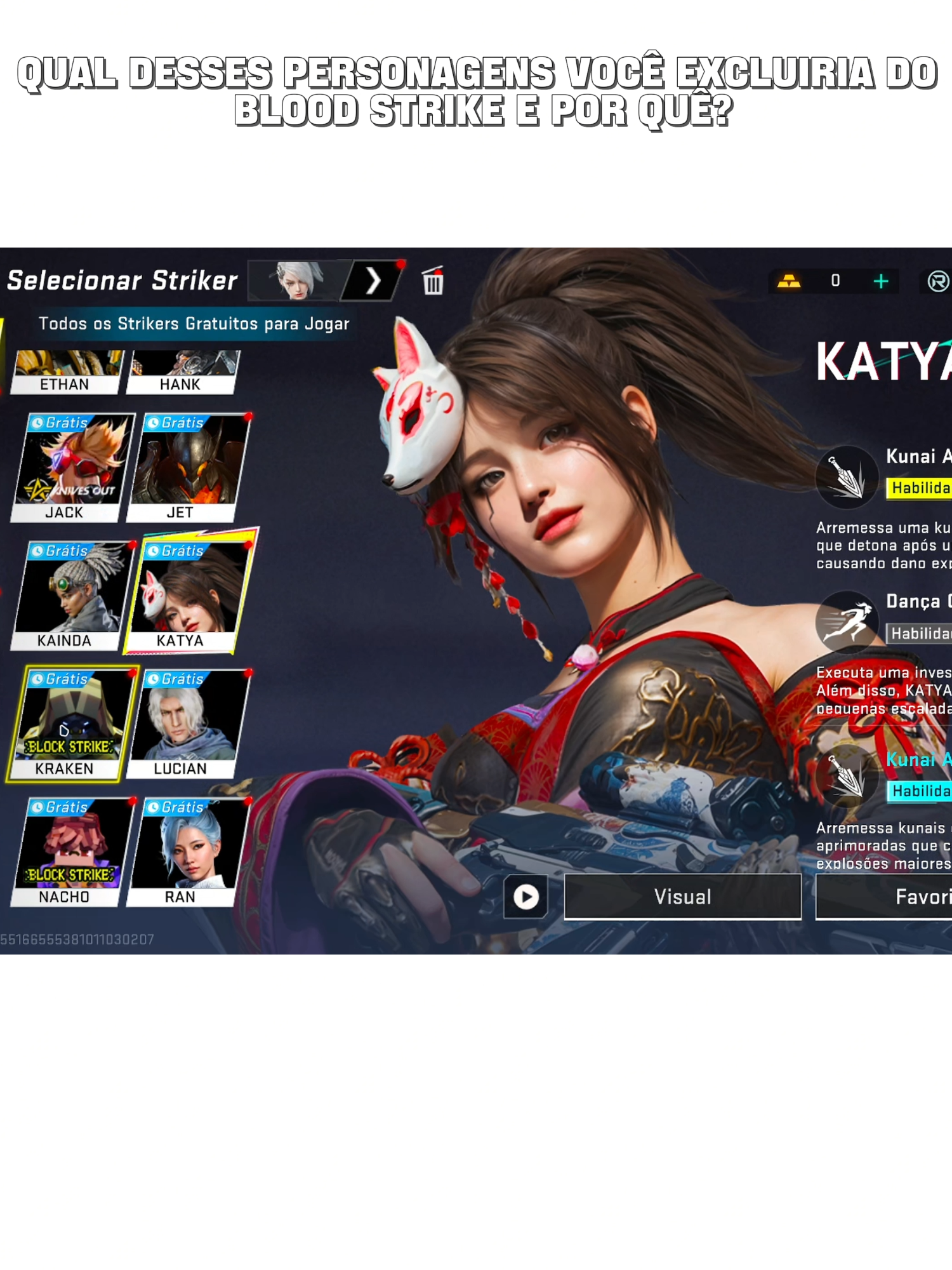 FALA SEM MENTIR #bloodstrike #game