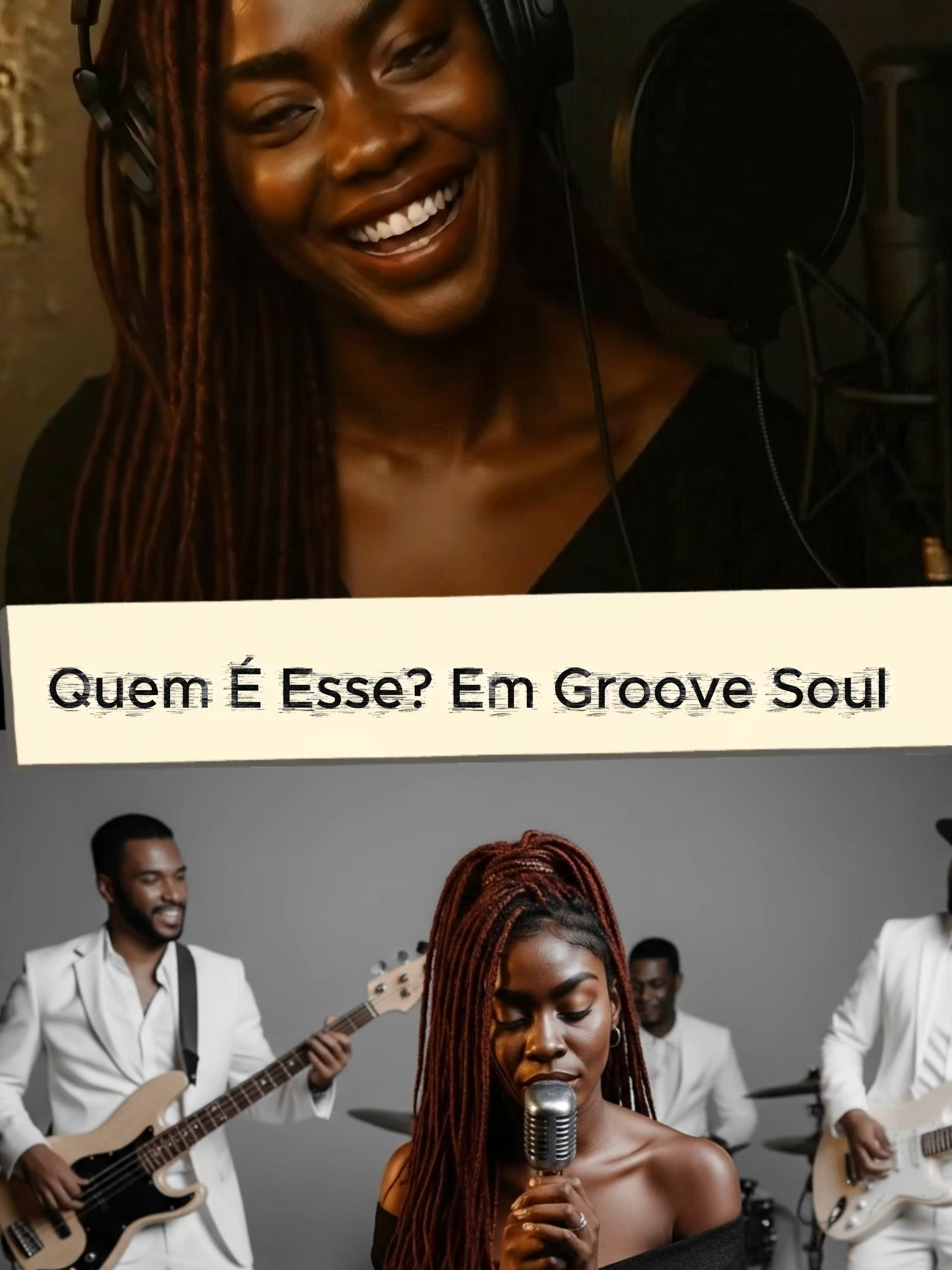 Quem é esse? - versão groove soul. Saiu do forno agora! 🤯💙 Qual música vc gostaria que eu transformasse com IA? 🫶🏻 #reactionvideo #queméesse #ai #musicgospel #louvor #groove #soul