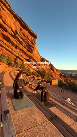 POV: You live in Colorado #redrocks #denver #colorado #pilates #workout 