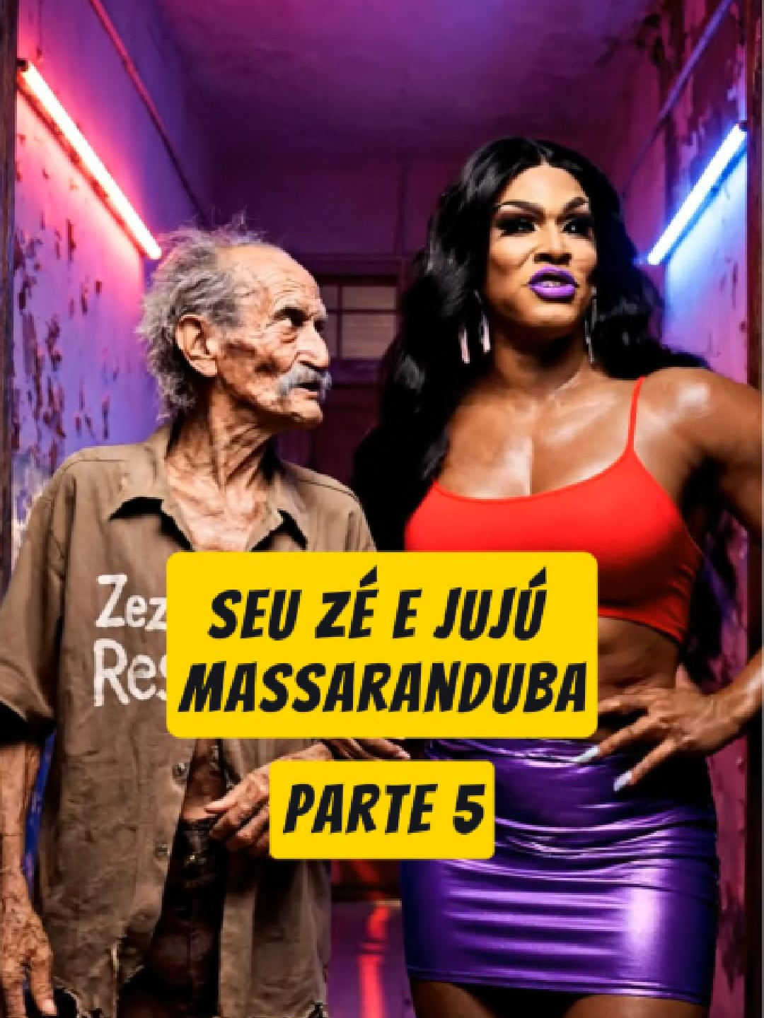 Zé da resenha parte 5 Seu Zé e jujú Massaranduba #ia #buteco #veo3