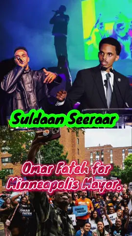 Omar Fateh iyo Suldaan Seeraar #warsfbi #somaliland #fyp #minneapolis #minnesota omar fateh for minneapolis mayor ilhan omar suldaan seeraar hees