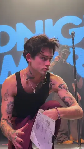 Man had me mesmerized the entire night 😮‍💨 @Conor Smith @midnighttilmorning #mtm #midnighttilmorning #concert #fyp 