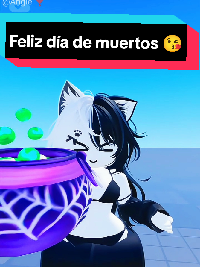 🩷Tarde para halloween así que Feliz día de muertos. 😅😘 #roblox #robloxedit #contenido #angelacarolina258 #parati  @#foryou @creator search insights 