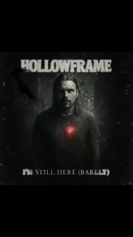 I’m still here… but barely breathing. 💔 This one’s for the ones who keep fighting when there’s nothing left to fight for. #HOLLOWFRAME #ImStillHereBarely #Metalcore #EmotionalRock #DarkMusic 