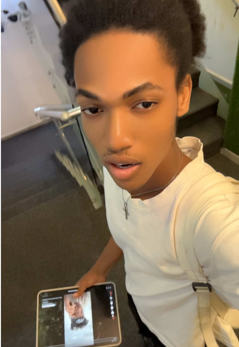 On my way to get this hair situation handled  @Medikal Mdk 👑#medikal #kwasiabi 